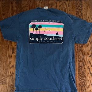 Simply Southern Blue T Shirt